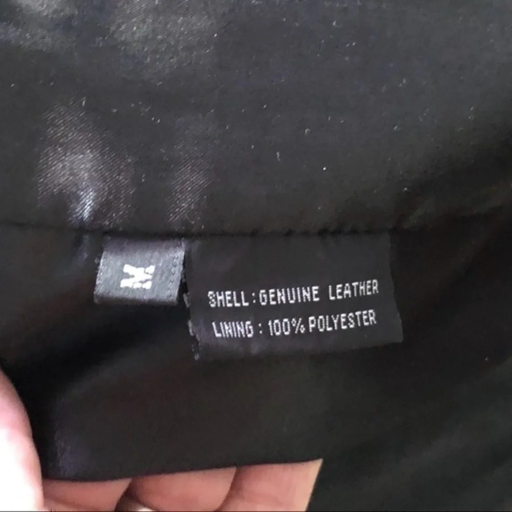 WOMENS Winlit genuine leather Jacket MED